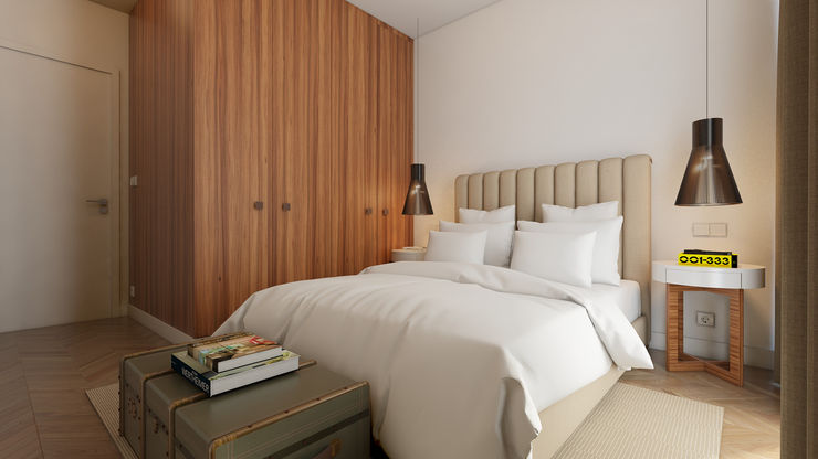 José Tiago Rosa Minimalist bedroom