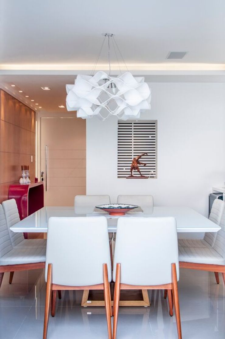 Residência Barra da Tijuca AR Arquitetura & Interiores Modern Dining Room