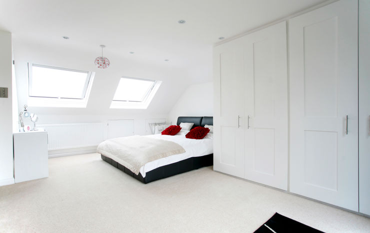 Orpington L Shape Dormer Loft Conversion A1 Lofts and Extensions Modern style bedroom