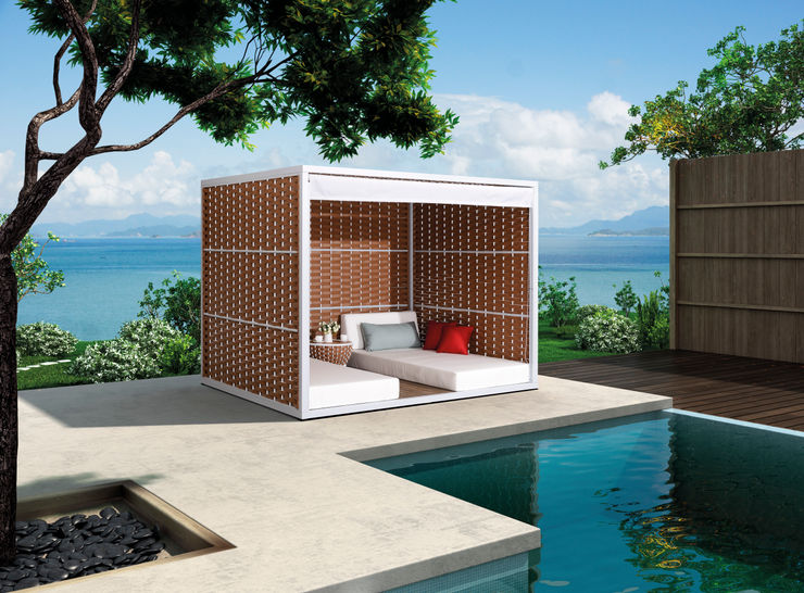 Outdoor Lounge Serie Honolulu Rattania GmbH GartenMöbel