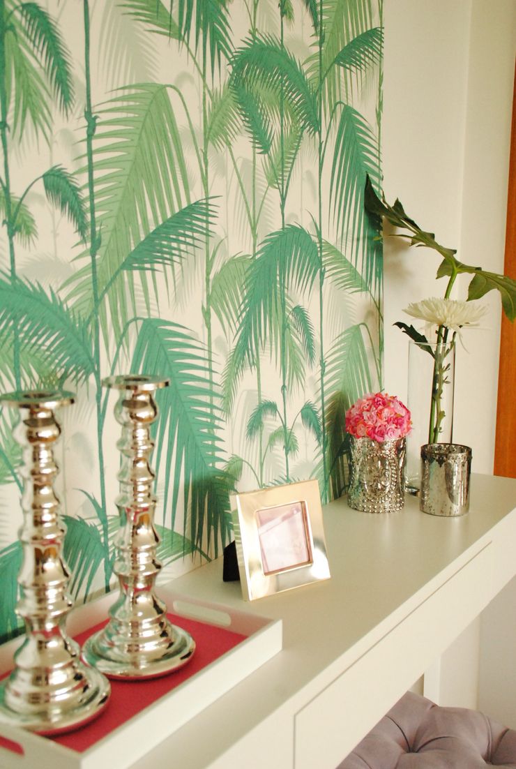Pedaço de sol! – Decoração de sala de estar e jantar White Glam Salas de estar modernas
