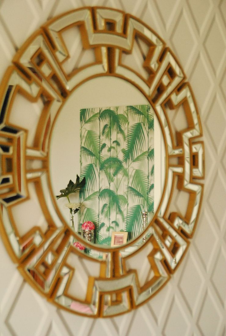 Pedaço de sol! – Decoração de sala de estar e jantar White Glam Salas de estar modernas