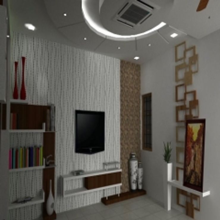 GAJENDRA YADAV'S RESIDENCE Spaces Architects@ka Modern pool