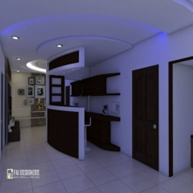 GAJENDRA YADAV'S RESIDENCE Spaces Architects@ka Modern bathroom