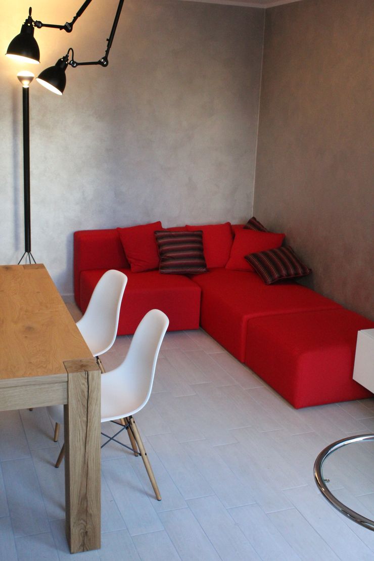 Realizzazioni Adami|Zeni Ingegneria e Architettura Soggiorno moderno