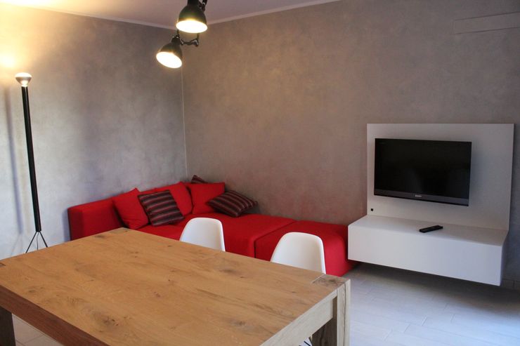Realizzazioni Adami|Zeni Ingegneria e Architettura Sala da pranzo moderna