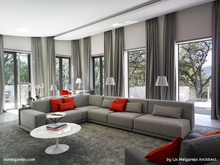 Lis Melgarejo Arquitectura Modern living room