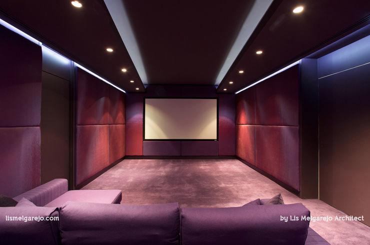 Lis Melgarejo Arquitectura Modern media room