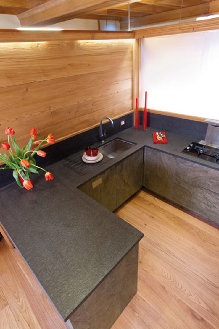 Ristrutturazione appartamento tulipani a Courmayeur Architetto Domenico Mazza