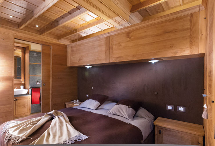 Ristrutturazione appartamento tulipani a Courmayeur Architetto Domenico Mazza