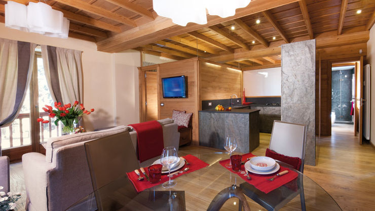 Ristrutturazione appartamento tulipani a Courmayeur Architetto Domenico Mazza