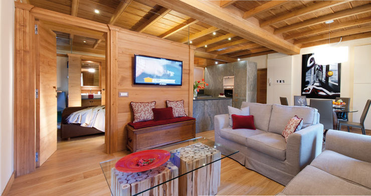 Ristrutturazione appartamento tulipani a Courmayeur Architetto Domenico Mazza