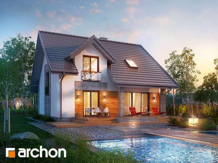 Ön ve arka cepheleri ile 6 farklı yazlık ev modeli homify