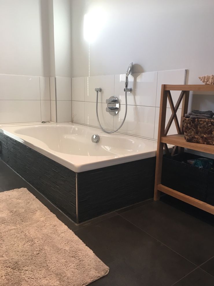 Neubau Einfamilienhaus Göttling Fliesentechnik GmbH Moderne Badezimmer