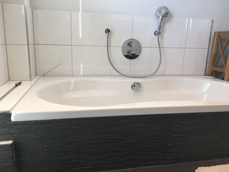 Neubau Einfamilienhaus Göttling Fliesentechnik GmbH Moderne Badezimmer