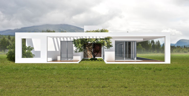 1.61arquitectos Einfamilienhaus