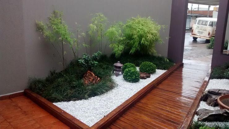 Borges Arquitetura & Paisagismo Vườn phong cách hiện đại