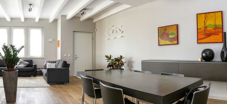 VILLE COLOMBERA - FINITURE ed INTERIOR DESIGN, Contemporaneo/Moderno 2P COSTRUZIONI srl Soggiorno moderno