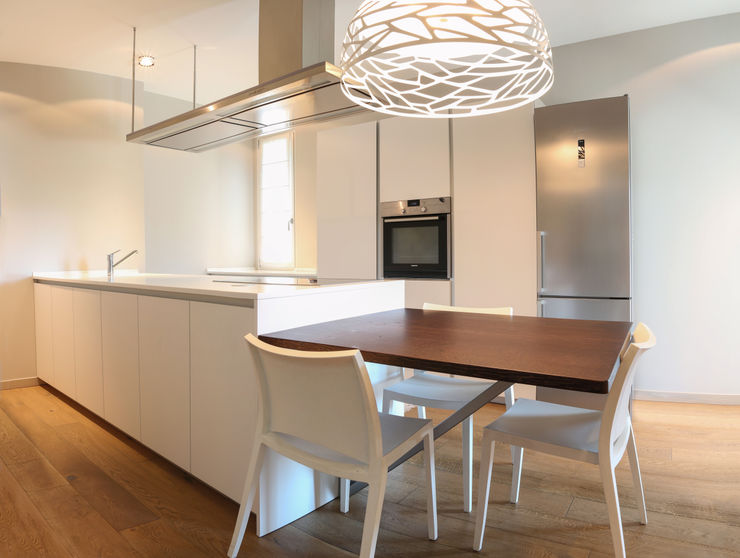 VILLE COLOMBERA – FINITURE ed INTERIOR DESIGN, Contemporaneo/Moderno 2P COSTRUZIONI srl Cucina moderna