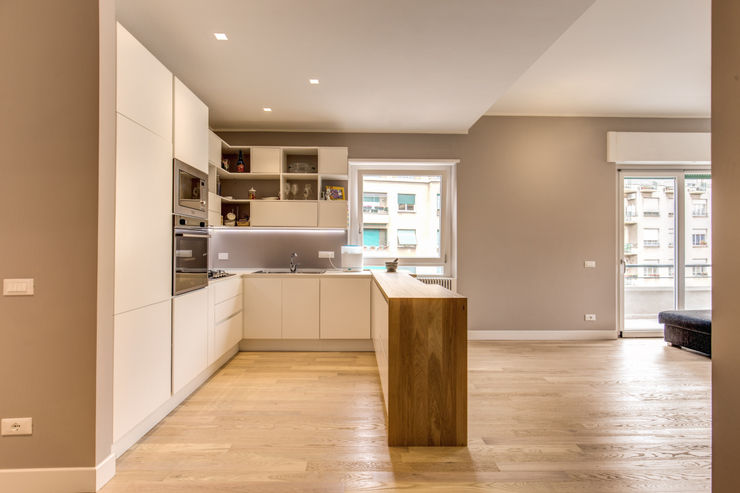 TRIESTE MOB ARCHITECTS Cucina moderna