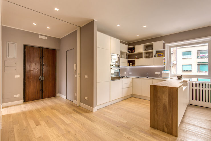 TRIESTE MOB ARCHITECTS Cucina moderna