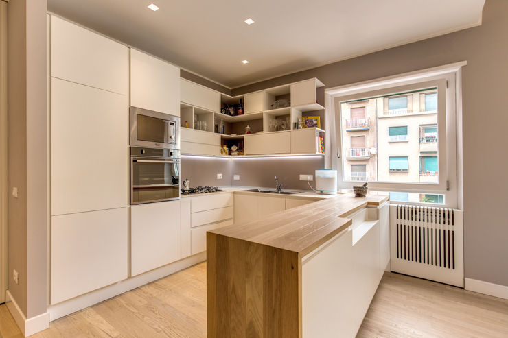 TRIESTE MOB ARCHITECTS Cucina moderna