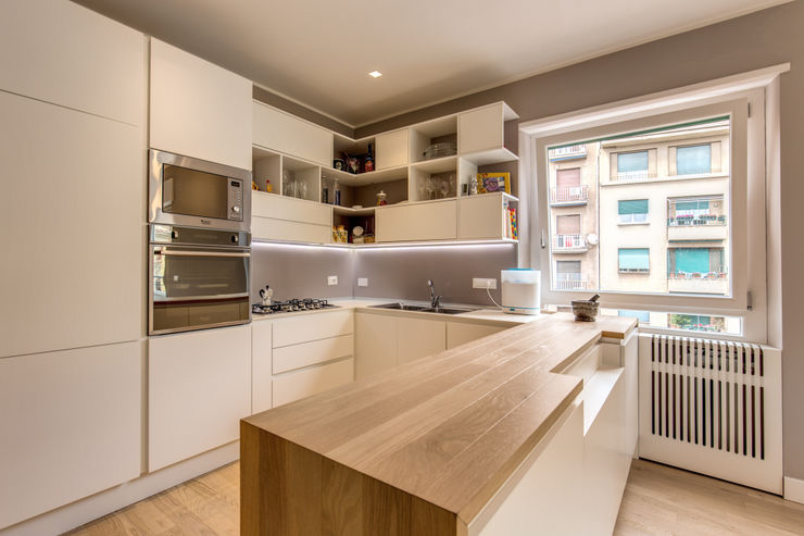TRIESTE MOB ARCHITECTS Cucina moderna
