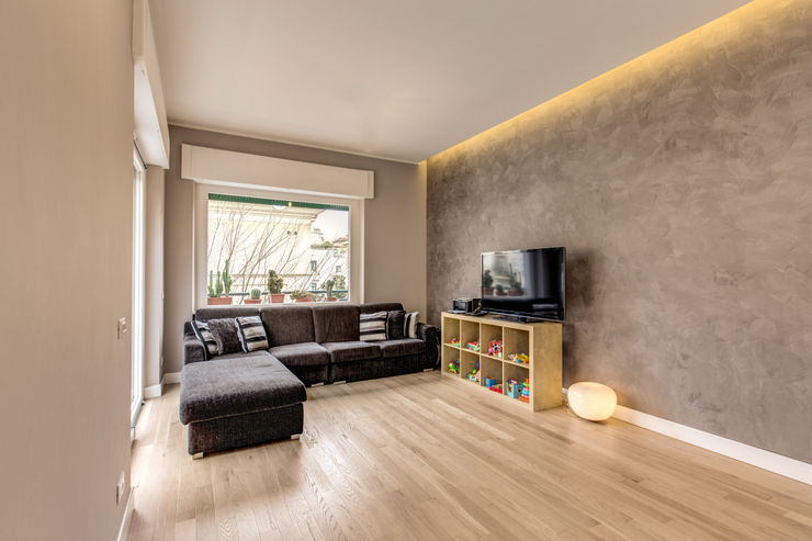 TRIESTE MOB ARCHITECTS Soggiorno moderno