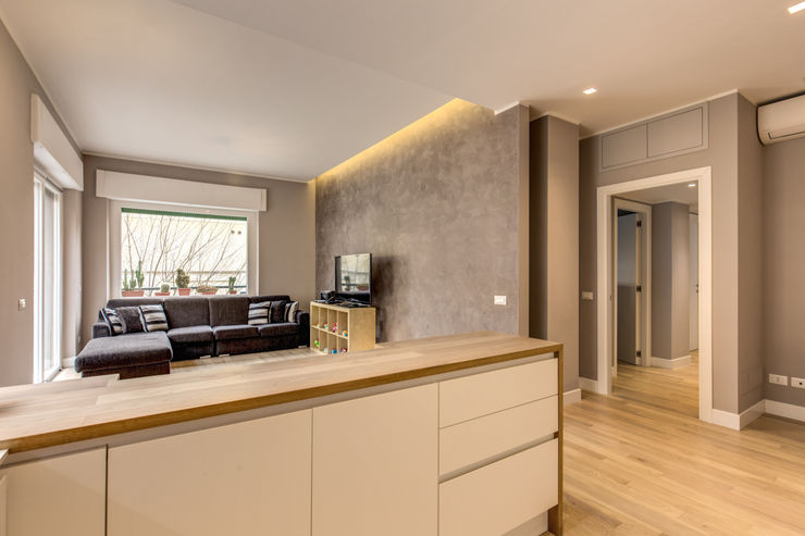 TRIESTE MOB ARCHITECTS Soggiorno moderno