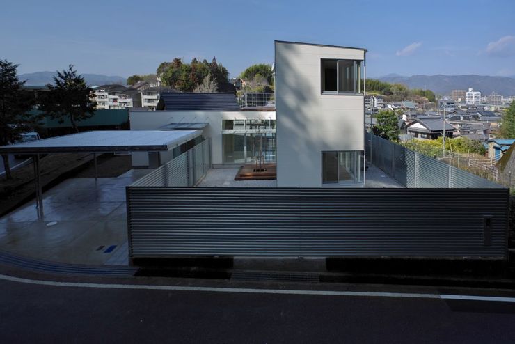 水盤のある家 Homify