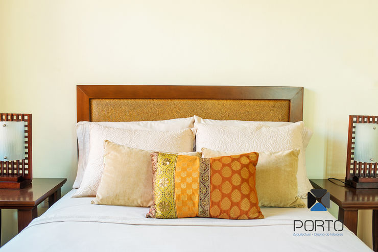 PORTO Arquitectura + Diseño de Interiores Colonial style bedroom