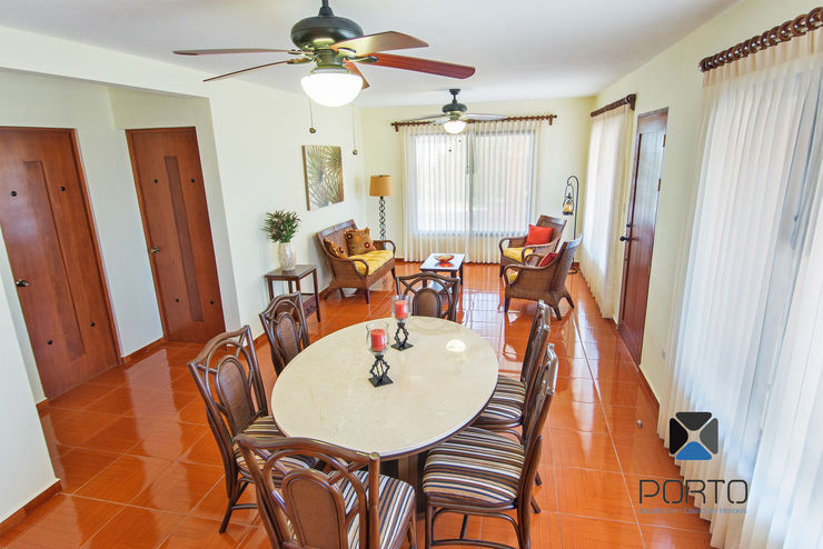 PORTO Arquitectura + Diseño de Interiores Colonial style dining room