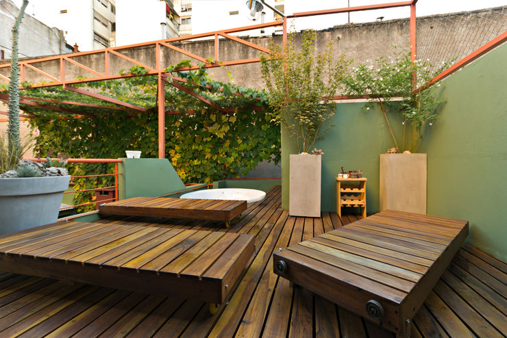 Pop Arq Minimalist style garden
