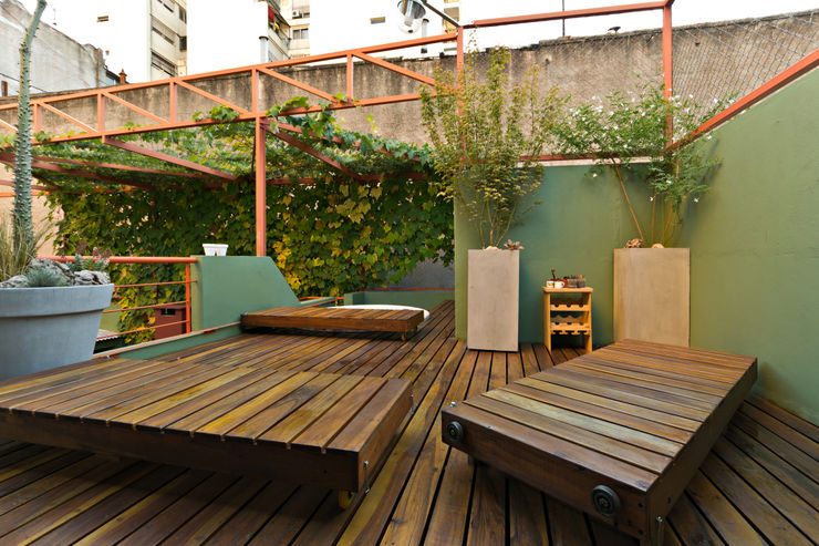 Pop Arq Minimalist style garden