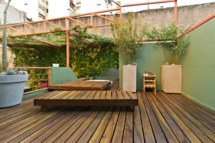 Pop Arq Minimalist style garden