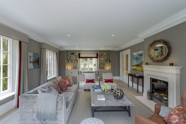Drawing Room Studio Hooton Modern living room