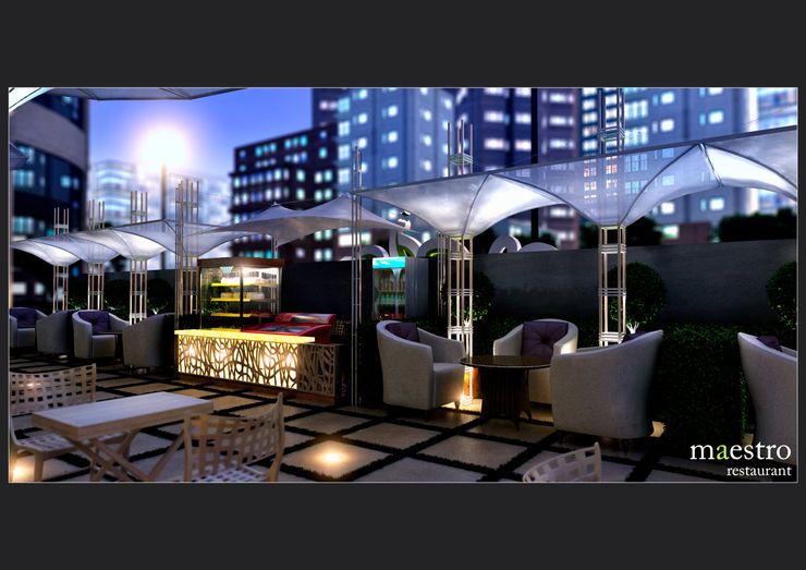 Ресторан <q> Maestro</q> \ Экстерьер Sweet Home Design Ресторации