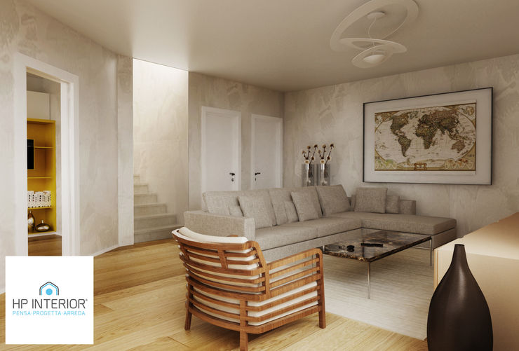 GIALLO ?? PERCHE' NO !!!!!!!! HP Interior srl SoggiornoDivani & Poltrone Legno