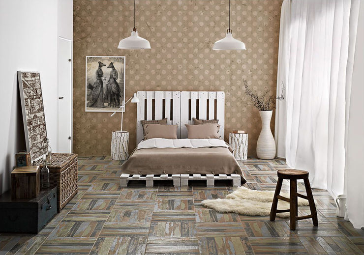 Parisian style Pixers Classic style bedroom Beige
