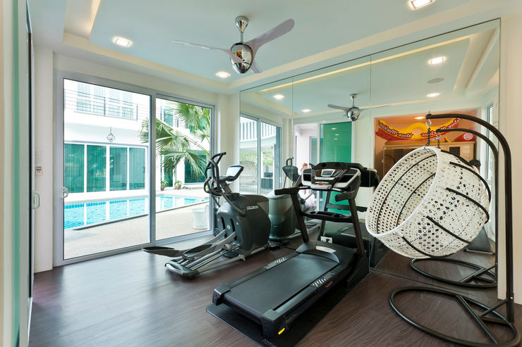 Contemporarily Dashing | BUNGALOW Design Spirits Modern gym