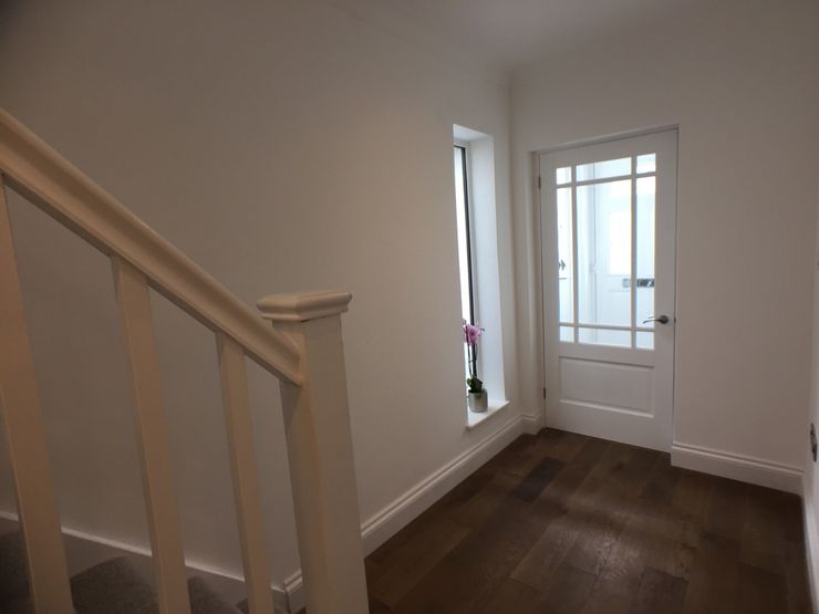 Hallway Progressive Design London Modern corridor, hallway & stairs