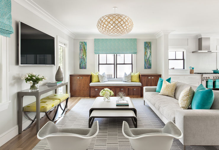 Living Room Clean Design اتاق نشیمن