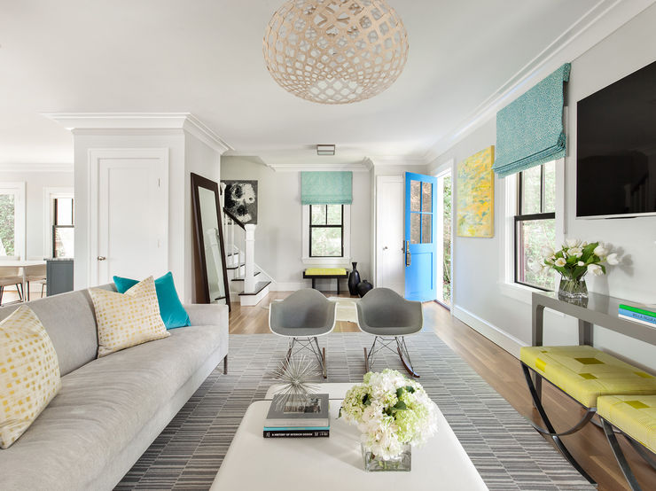 Living Room Clean Design اتاق نشیمن