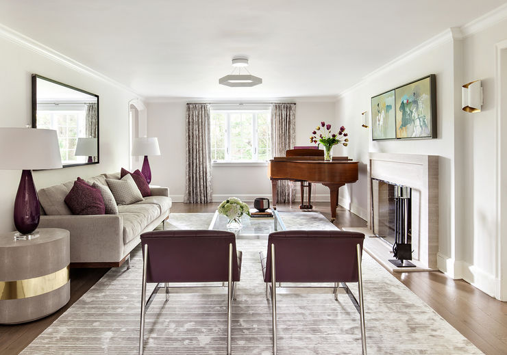 Living Room Clean Design اتاق نشیمن