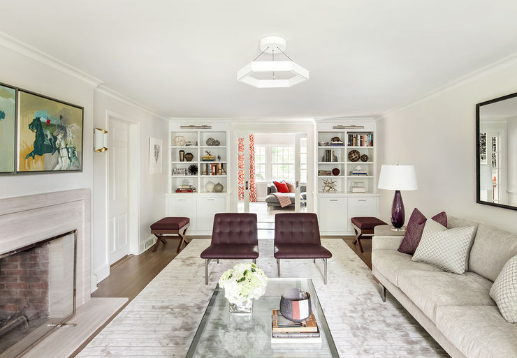 Living Room Clean Design اتاق نشیمن