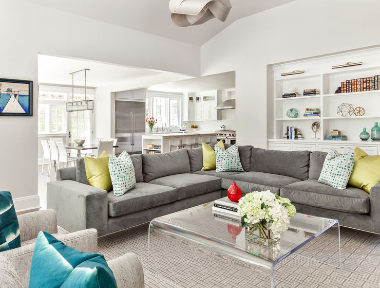 Family Room Clean Design اتاق نشیمن
