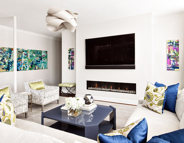 Living Room Clean Design اتاق نشیمن
