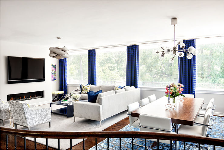 Living Room Clean Design اتاق نشیمن