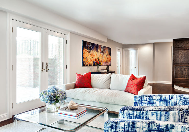 Basement Clean Design اتاق نشیمن