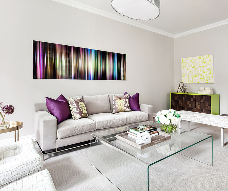 Living Room Clean Design اتاق نشیمن
